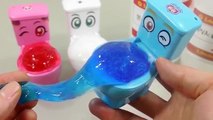 DIY How To Make Colors Glue Water Balloon Learn Colors Slime Toilet Poop Five Little Piggies Song