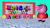 alphabet song peppa pig | abc songs for children | abcd song for toddlers | ABC