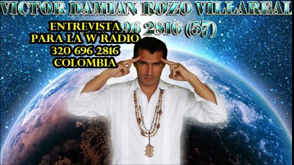 ENTREVISTA A VICTOR DAMIAN ROZO PARA LA W RADIO