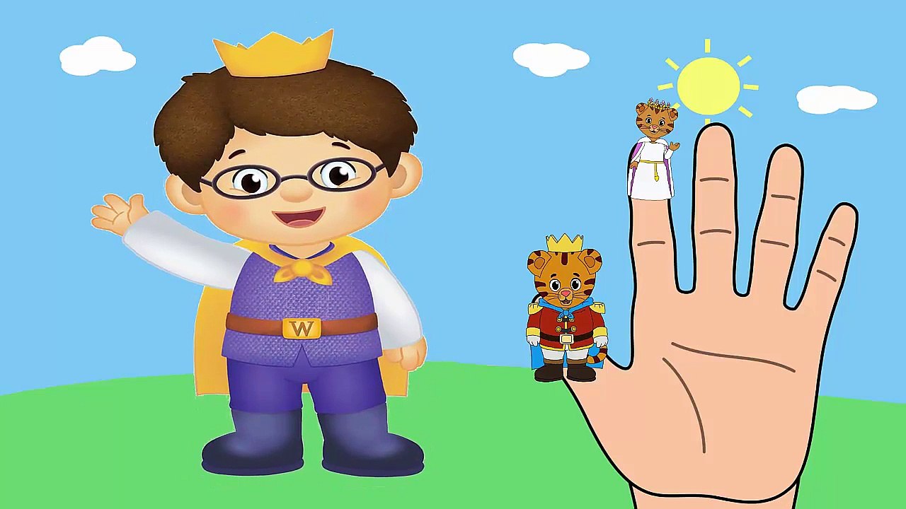 Daniel Tiger Winter Finger Family | Nursery Rhymes Lyrics | Kids Sogs