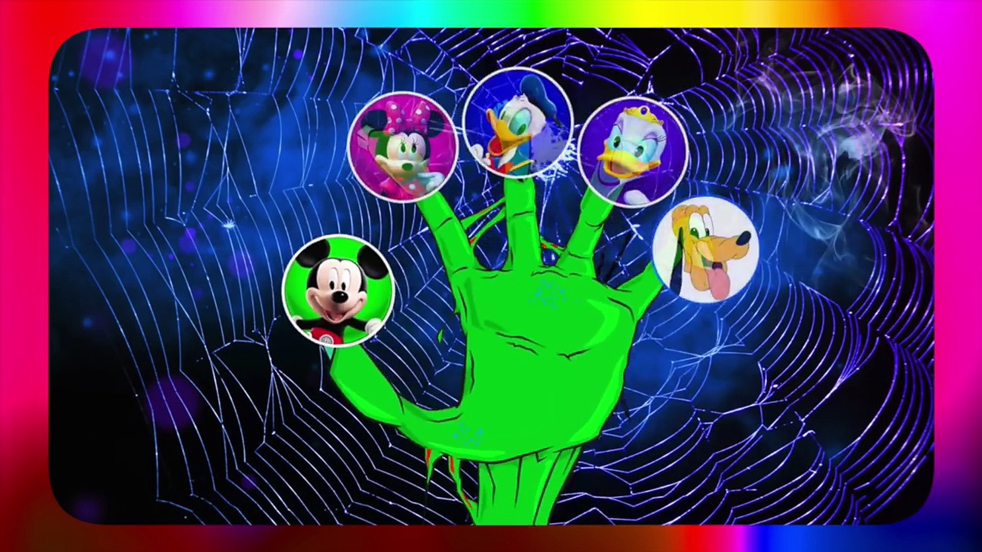 Mickey Mouse Bugs and Spiders Finger Family Songs Compilation! - video  Dailymotion