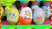 3 Oeufs Surprises Kinder JOY. Peppa Pig, bob léponge, киндер сюрприз яйца بيض كندر