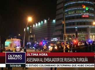 Turquía: asesino de embajador ruso, miembro de la policía turca