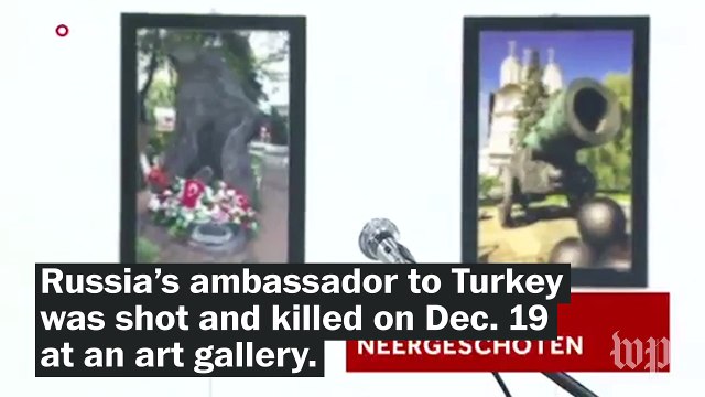 Russia's ambassador to Turkey assassinated in gun attack