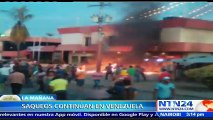 Decisión de Nicolás Maduro de prorrogar vigencia del billete de Bs. 100 no impidió disturbios en Bolívar
