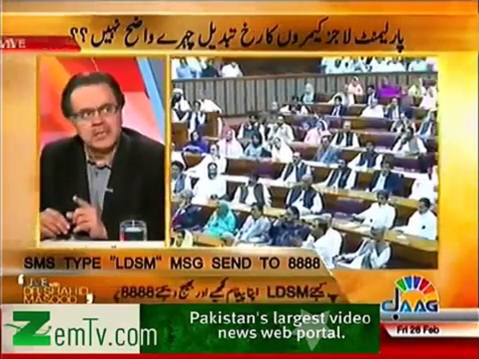 Dr. Shahid Masood Ny Tahira Sayed K Samne  Nawaz Sharif Affairs Expose kar diya