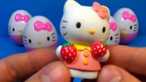 HELLO KITTY surprise eggs! Unboxing 5 eggs surprise Hello Kitty for Kids for BABY Toys MymillionTV