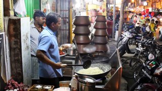 Indian Street Food (Chicken fried rice preparation for 30 people)