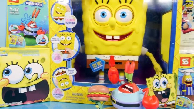 Spongebob Squarepants Toys Videos MEGA Spongebuddy Surprise Blind Boxes Disney Cars Toy Club