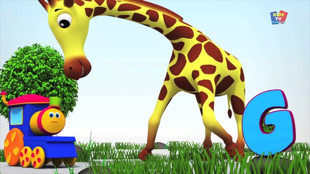 Bob, le train | bob animaux abc chanson | les enfants lapprentissage de chansons