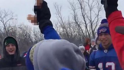 Bills Fans ResERECTS Dildo for Browns Game