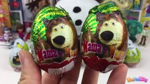 Surprise Eggs Маша и Медведь Kinder Surprise Eggs Masha and the Bear Surprise Eggs