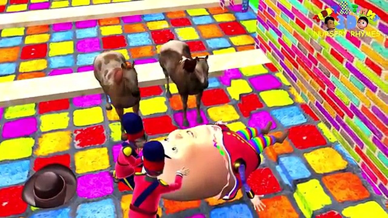 Humpty Dumpty Sat On A Wall - Poems For Kids And Children