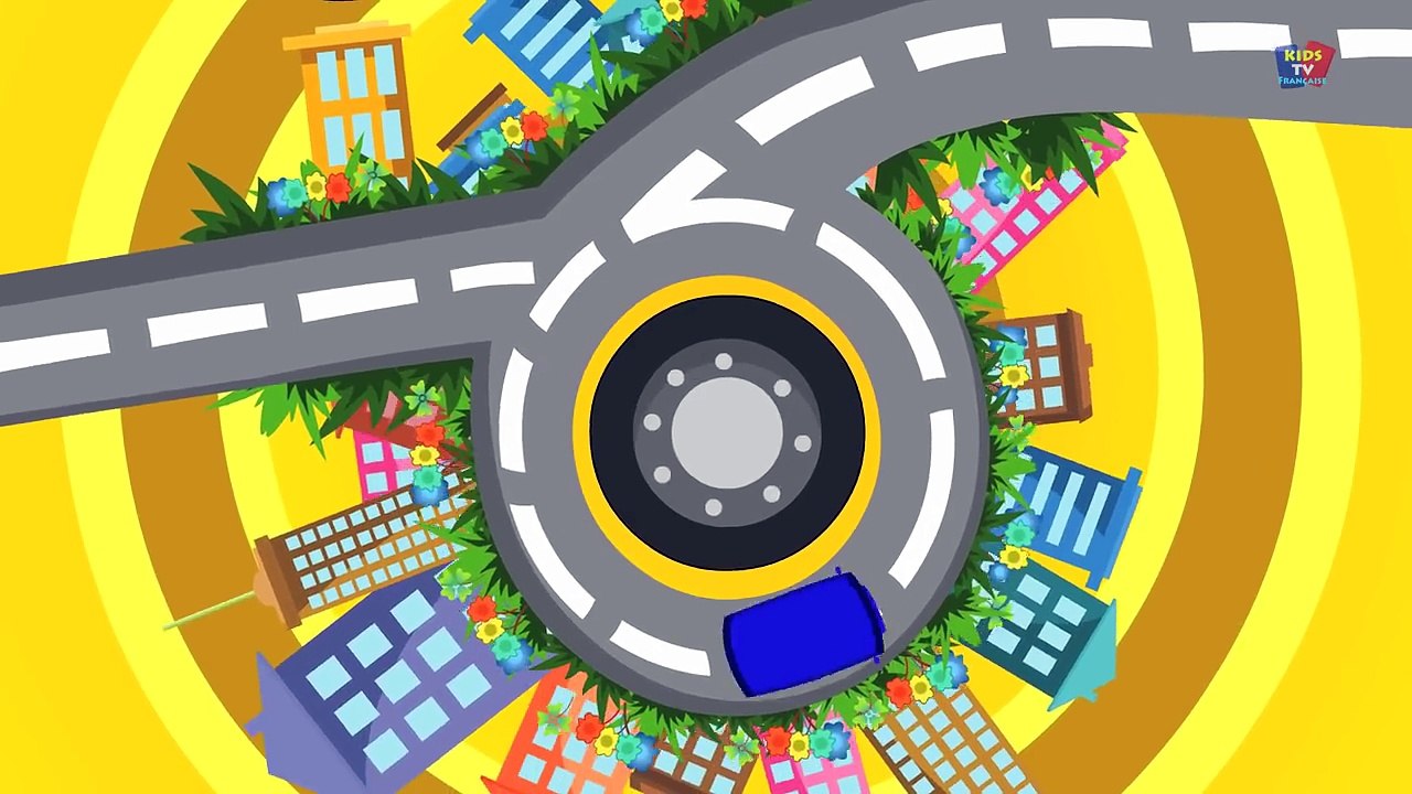 Les des roues sur lazur bus tournent en rond | Comptines pour enfants | compilation
