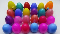 24 Surprise Eggs Opening! A variety of beautiful toys for children by Play Doh and Surprise Toys