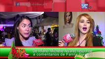 Michelle Álvarez responde a comentarios de Fanny Garcés
