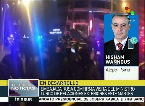 Condena Siria asesinato de embajador ruso en Turquía