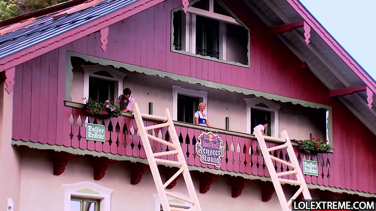 Red Bull - Red Bull Fensterlkonig - Lederhosen race