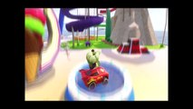 Incredible Hulk and Donald Duck adventure with Disney Cars, McQueen Pixar Cars on Nursery Rhymes