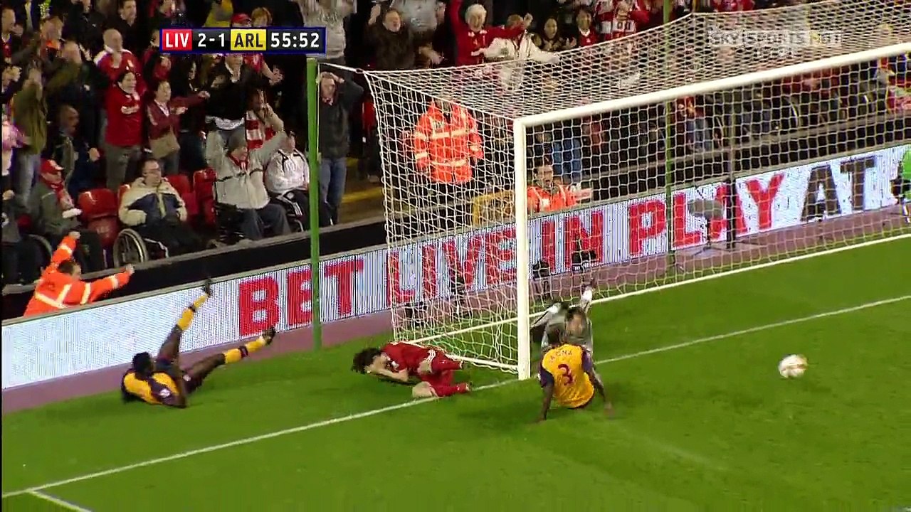 اهداف مباراة ليفربول و ارسنال 4-4 الدوري الانجليزي 2008/2009