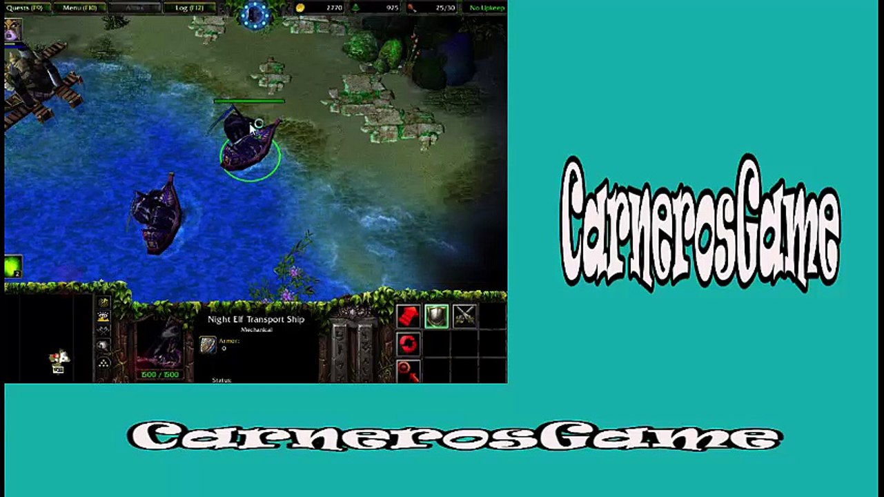 Warcraft III - The frozen throne gameplay pc HD part 2