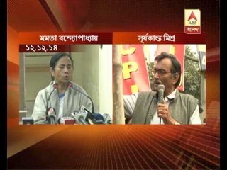 Mamata questions the authority of cbi, Suryakanta retorts.