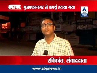 Muzaffarnagar calm, curfew lifted in riot-hit areas