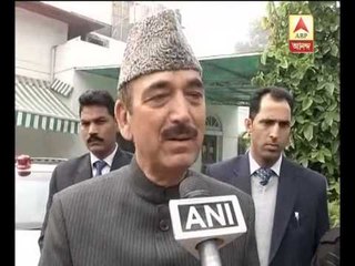 Ghulam Nabi Azad's statement