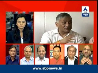 ABP News Debate on VK Singh's claim on J&K ministers' payoffs