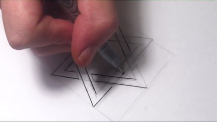 How To Draw a Star of David Tattoo Design