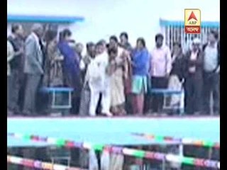 After Chetla now in Saltlake:TMC  councillor dunked in swimming pool