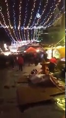 Berlin truck raging in Christmas market - Islamic terrorist attack in Nice style.