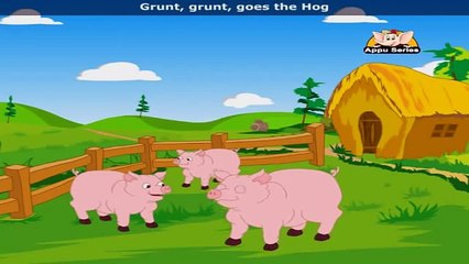 Bow, Wow, says the Dog with Lyrics - Nursery Rhyme‬