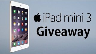 [CLOSED] iPad Mini 3 Giveaway!