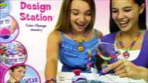 Color Splasherz Design Station! DIY Color Change Jewelry & Beads!Shopkins Trading Cards!