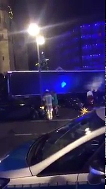 BERLIN Truck plows into a crowded Christmas market in Berlin, reports of multiple casualties