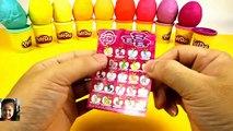 Surprise Eggs 2016 Kinder Minions My little pony LPS Car Angry Birds Play doh