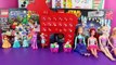 Surprise Toys as Frozen Elsa and Anna Barbie Dolls Find My Little Pony Toys Advent Calendar Day 10