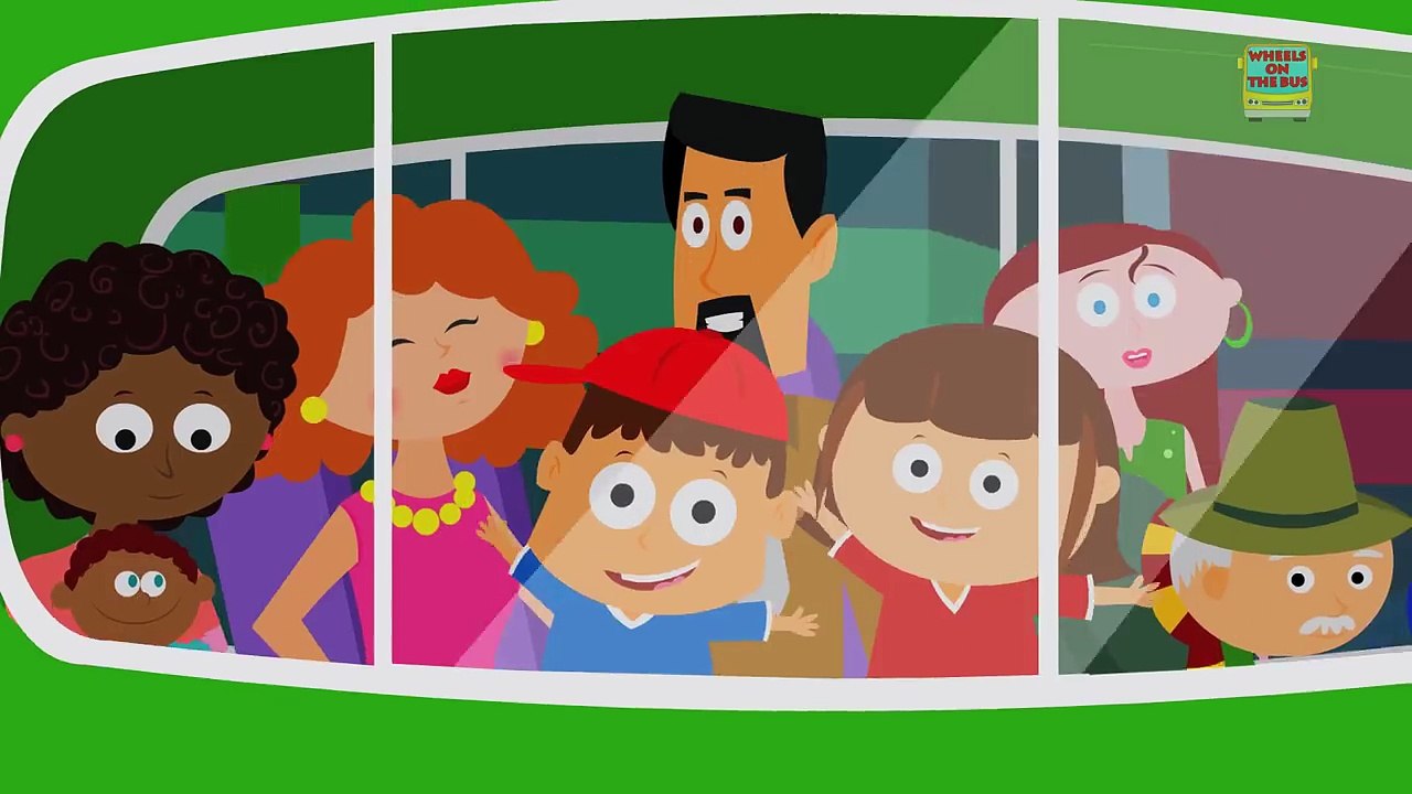 Wheel On The Bus Nursery Rhymes For Children | Kids Songs