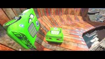 HULK CARS GREEN!! Custom Lightning McQueen (Rayo Macuin) Cars for 2 HULK!  2