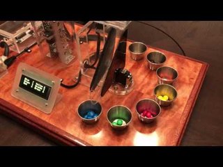 Clever Machine Sorts M&M's by Color
