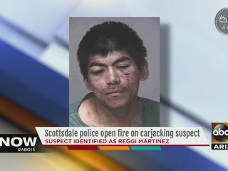 Mugshot released after police open fire on carjacking suspect