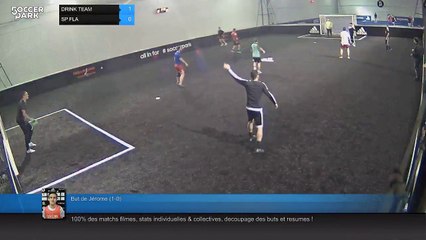 But de Jérome (1-0) - DRINK TEAM Vs SP FLA - 19/12/16 20:00 - LEAGUE ONE SOCCER PARK