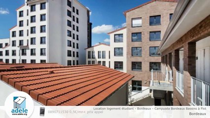 Location logement étudiant - Bordeaux - Campuséa Bordeaux Bassins à Flot
