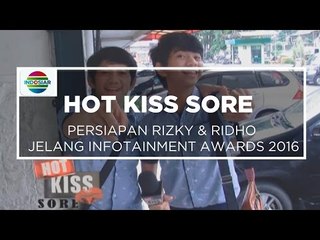 Persiapan Rizky & Ridho Jelang Infotainment Awards 2016