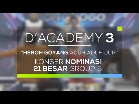 Heboh Goyang Aduh Aduh Juri D'Academy 3