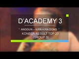 Anggun, Bima - Kira Kira Dong (D'Academy 3 Konser Result Top 20 Group 3)