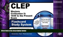 Pre Order CLEP Western Civilization II: 1648 to the Present Exam Flashcard Study System: CLEP