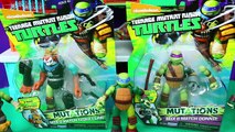 Teenage Mutant Ninja Turtles NEW Mutations Superhero Mix & Match Toys   Spiderman & Hulk Heroes