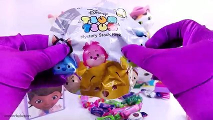 Sheriff Callie Doc McStuffins DIY Cubeez Blind Box Surprise Eggs Episodes Learn Colors!